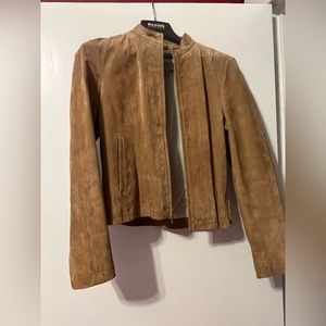 Wilson’s suede leather jacket.
